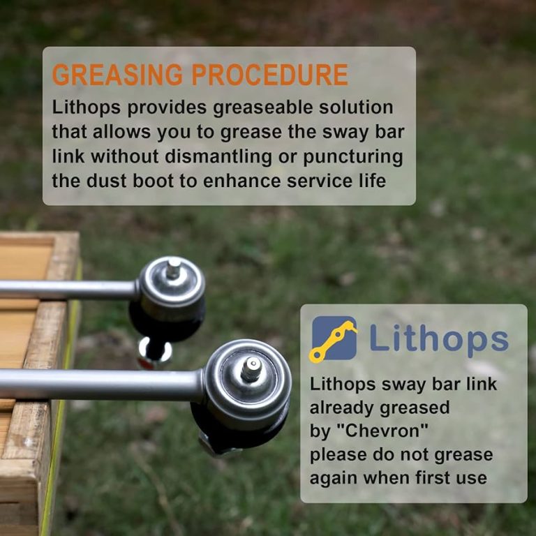 Do Sway Bar Links Come Pre Greased