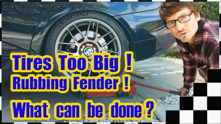 How Much Tire Rub is Too Much