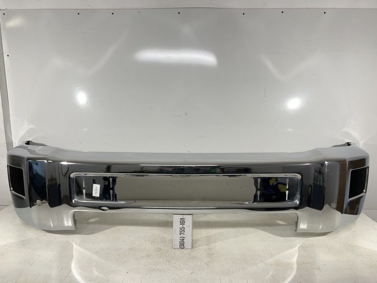 How Much to Rechrome a Bumper