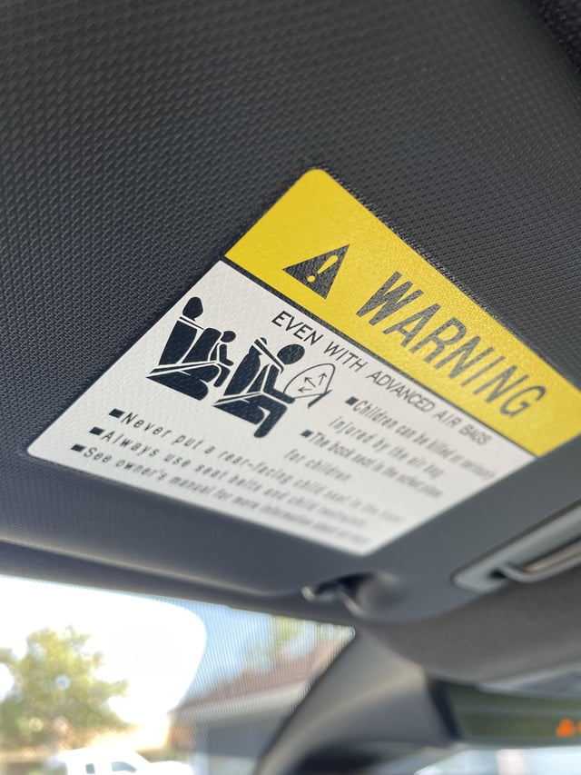 Is It Illegal to Remove Airbag Stickers