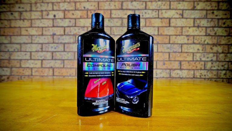 Meguiars Ultimate Compound Vs Ultimate Polish