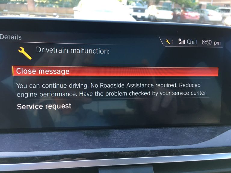 What Does Transmission Fault Service Now Mean