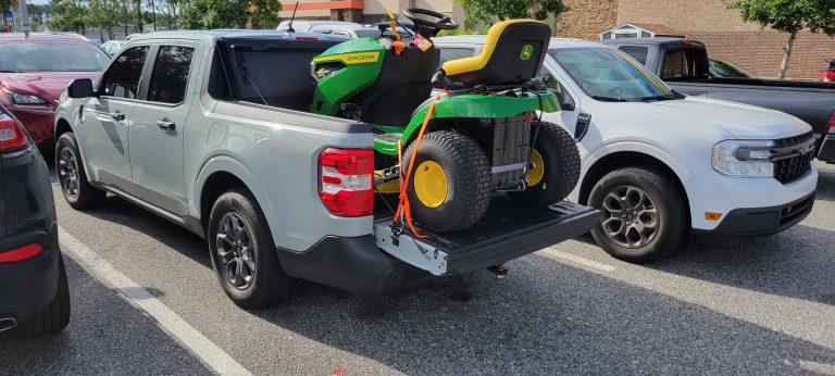 Will a 42 Riding Mower Fit in My Truck