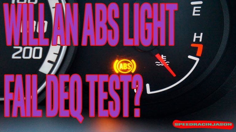 Will a Car Pass Inspection With Abs Light on