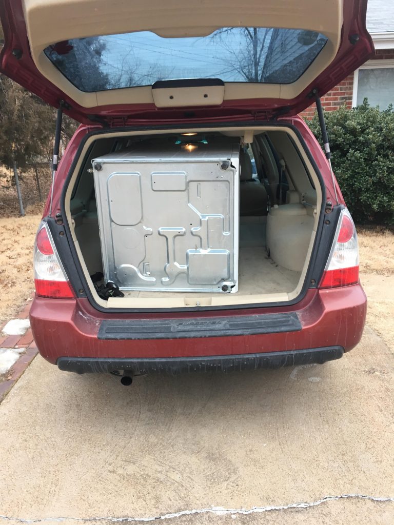 Will a Dryer Fit in an Suv